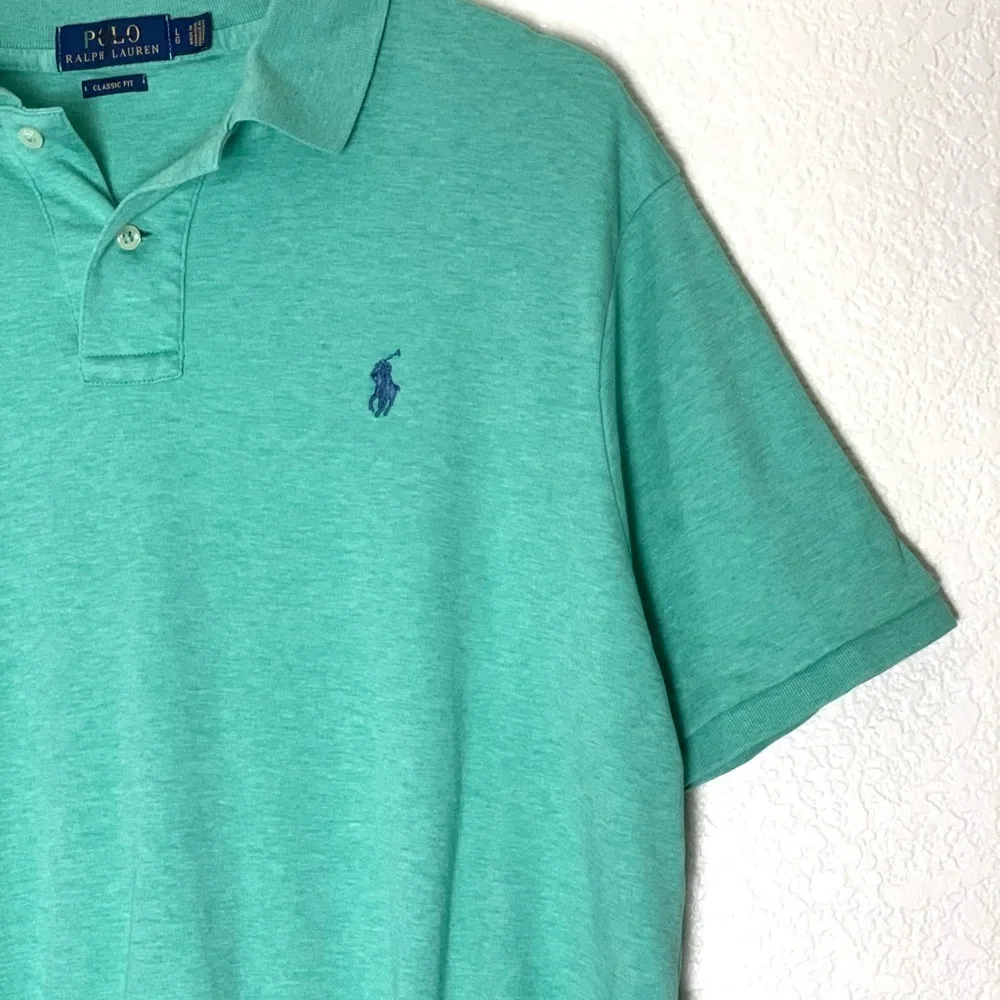 Polo Ralph Lauren | Classic fit Green cotton short sleeve polo shirt siz…